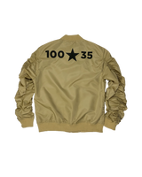 Bomber Nylon Jacket 'Gold'