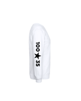 Loose Long Sleeve Fleece 'White'