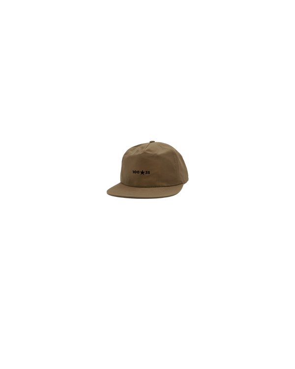 Unstructured Nylon Hat 'Tan'