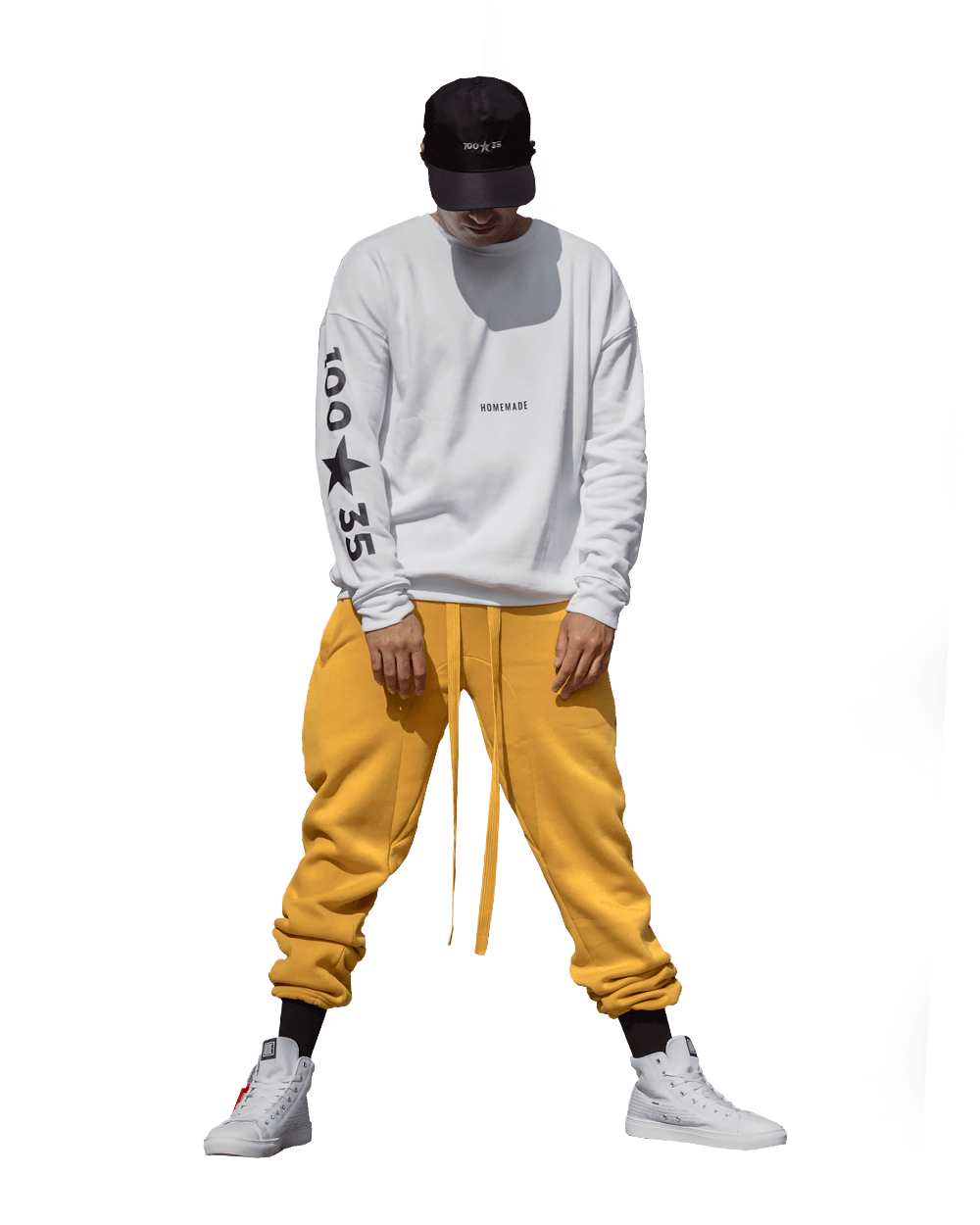 100X35 Athletic Gold Sweatpant – HomeMade